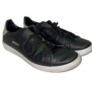 Coca Cola Black Fashion Sneaker Lace Up Size 8 Women's